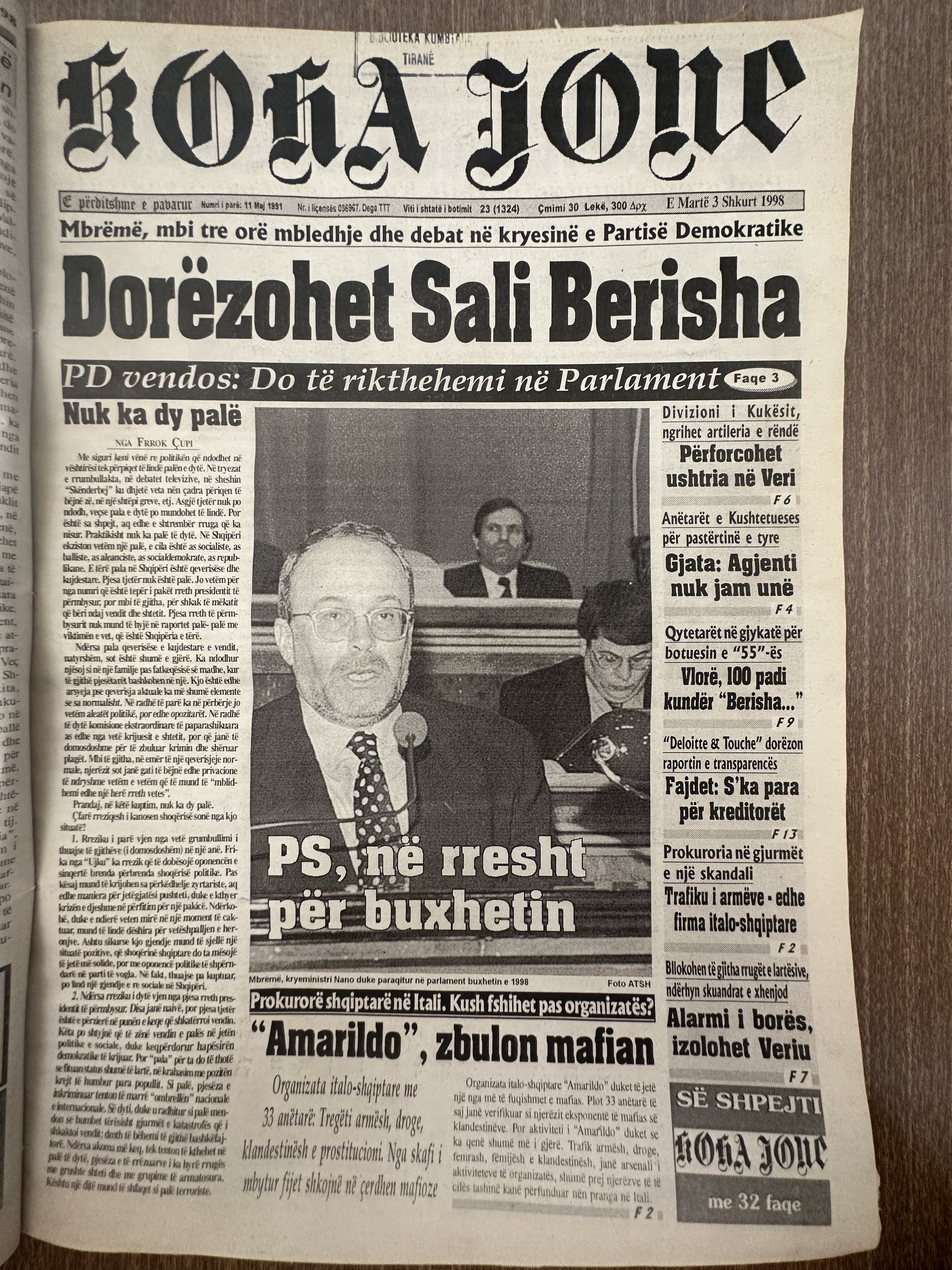 Koha Jonë 1998-02-03